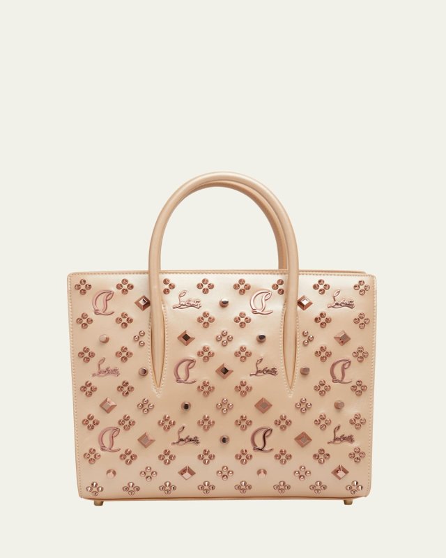 Paloma Medium Loubinthesky Tote Bag in Leather
